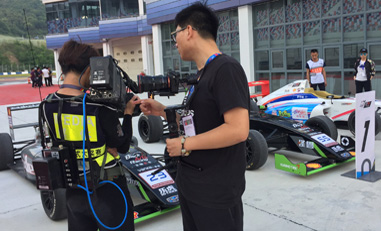 F1賽車(chē)現場(chǎng)攝像機視頻無(wú)線(xiàn)傳輸案例